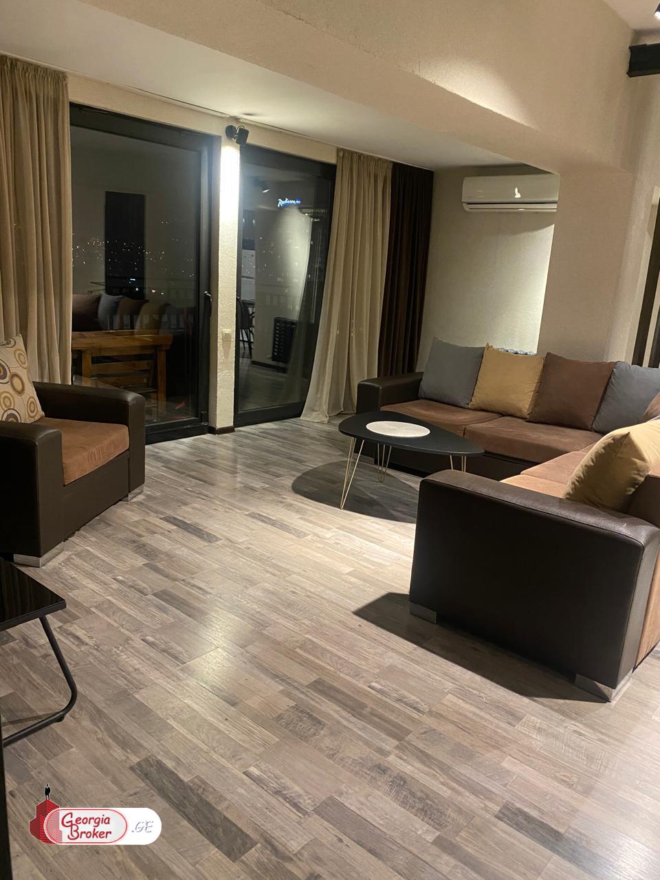 ქირავდება ახალი გარემონტებული 2 ოთახიანი ბინა ვერაზე